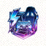 电竞比分网流线型发光电竞Logo